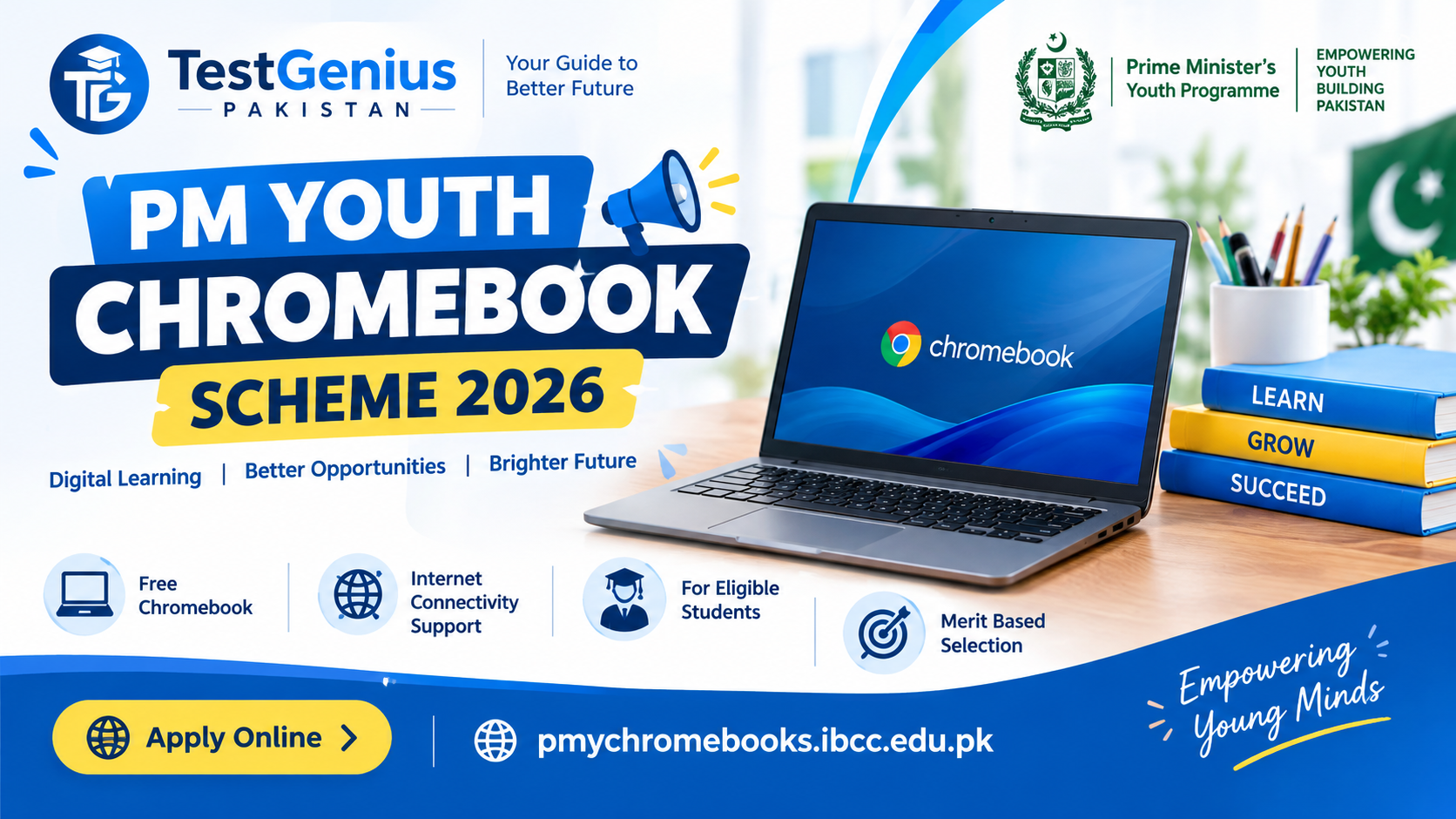 PM Youth Chromebook Scheme 2026 – Eligibility & Apply Online