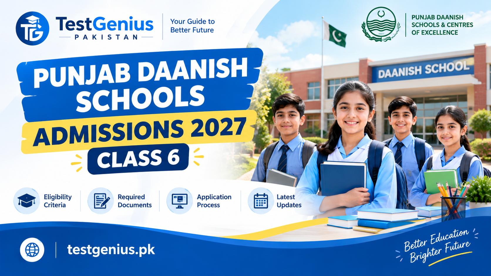 Punjab Daanish Schools Admissions 2027 – Class 6 Eligibility & Apply
